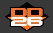DD26 Fishing Carpet Decal 12" x 8"