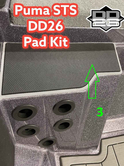 Bass Cat Puma STS and Lynx STS Step Pad Kit 7pc
