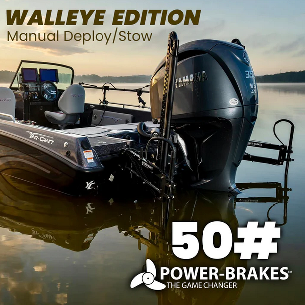 Walleye Edition Bundle -The Game Changer™ 50# | Power-Brakes™