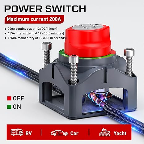 nilight battery switch - POSEIDON ELECTRONICS